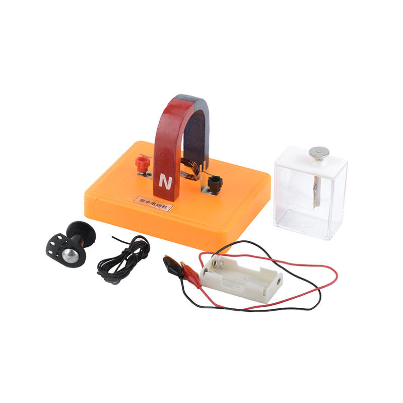 Electroscope, electromagnet, simple motor