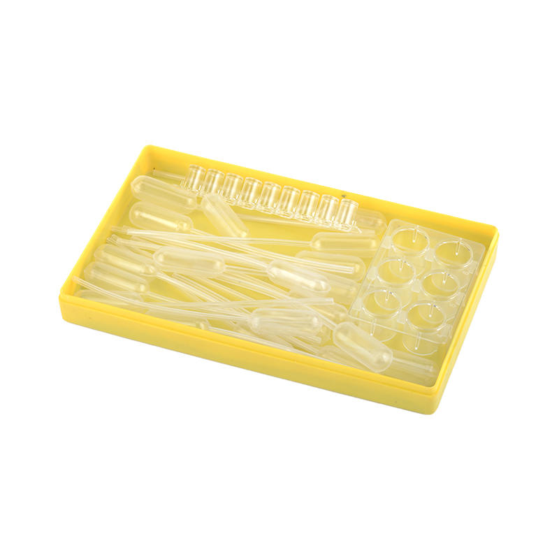 Plastic multi-purpose dropper and well hole plate