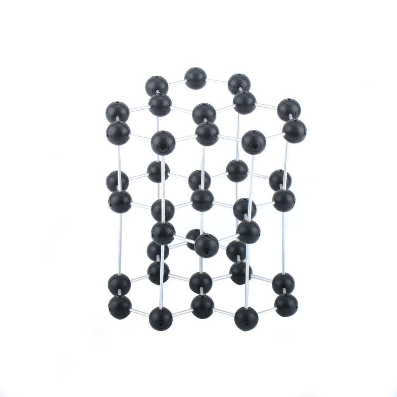 Graphite molecular structure model