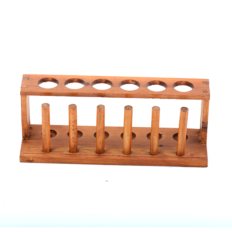 6-well test tube rack