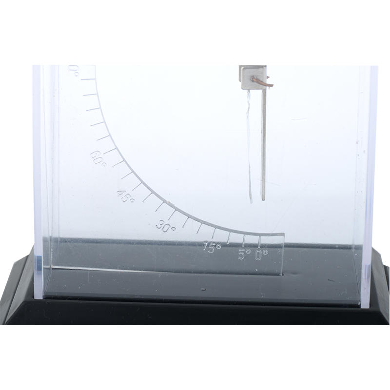 Pointer electroscope with scale