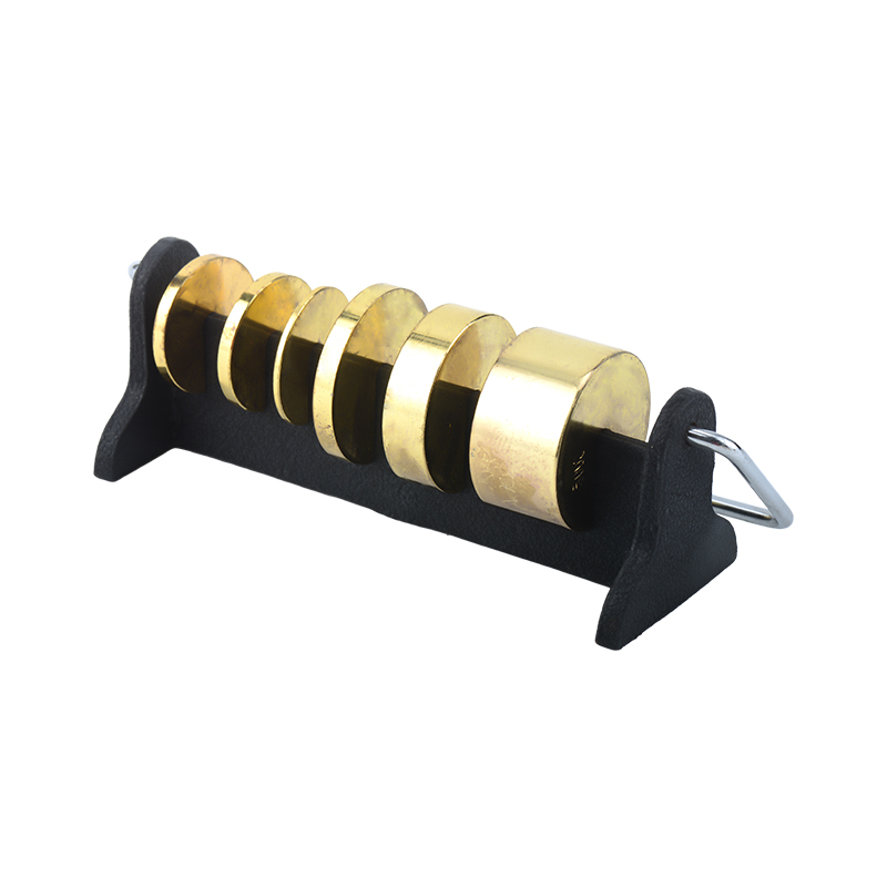 Brass weight set