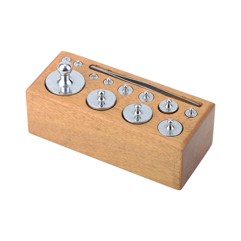 Hooked weight set with tweezers