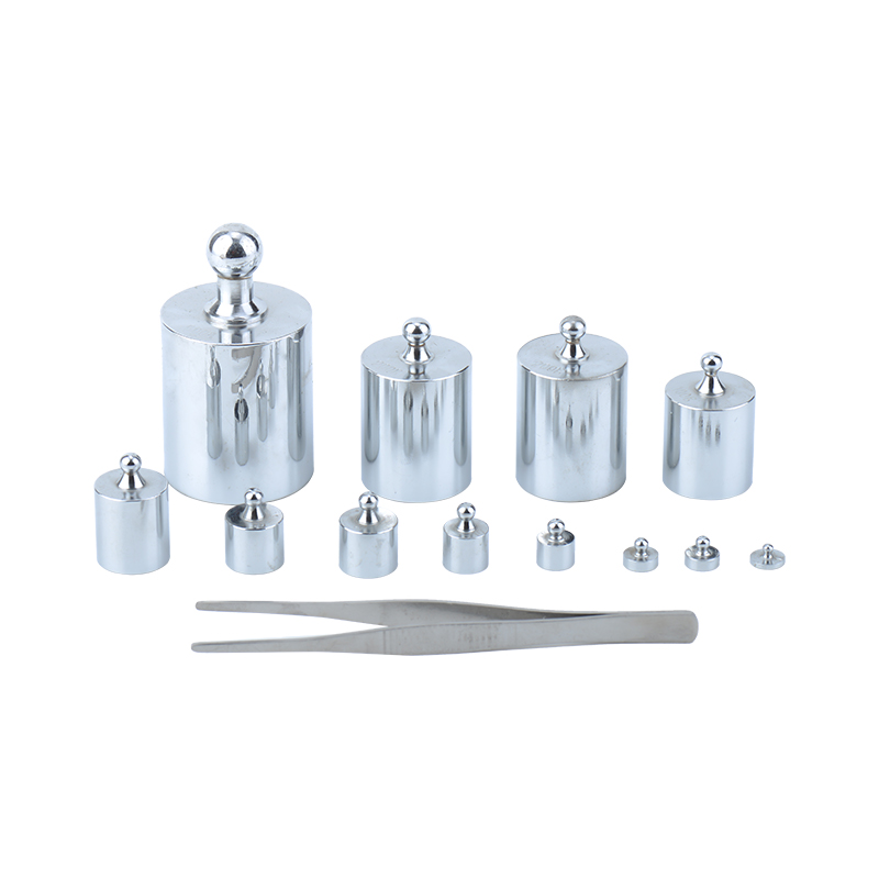 Hooked weight set with tweezers